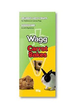 Wagg Carrot Bakes 90g (Bulk deal of 7) 630g