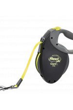 flexi Giant L Tape 8m, black with neon yellow tape