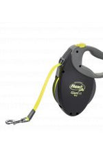 flexi Giant M Tape 8m, black with neon yellow tape