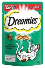 DREAMIES Cat Treats with Tantalising Turkey 60g