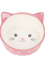 Happy Pet Polka Dot Cat Bowl