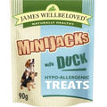 James Wellbeloved Dog Treats Minijacks Duck & Rice