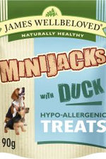 James Wellbeloved Dog Treats Minijacks Duck & Rice