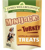 JAMES WELLBELOVED Dog Treats Minijacks Turkey & Rice