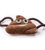 Animate Plush Poo Emoji Squeaky Dog Toy