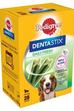 Pedigree Dentastix Fresh Adult Medium Dog Treats 28 Dental Chews