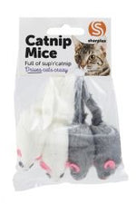 Ruff 'N' Tumble Catnip Mice 4 Piece