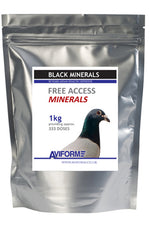 BLACK MINERALS Free access pigeon minerals