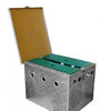 Aluminium Basket 2 Birds For Widowood, Showing or Racing