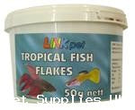 Link Pet Tropical Fish Flakes 50g