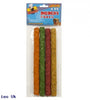 4 PC 8.5&quot; LONG 60G EA ASSORTED  COLOUR MUNCHY POLES