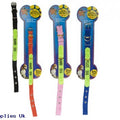 PET COLLAR W/NEON PANEL  2 ASST WIDTH 2CM/2.5CM