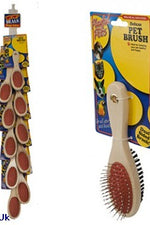 2 SIDED WODDEN PET BRUSH